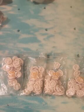 5 Finger Cot Packs - Cream/Off-White